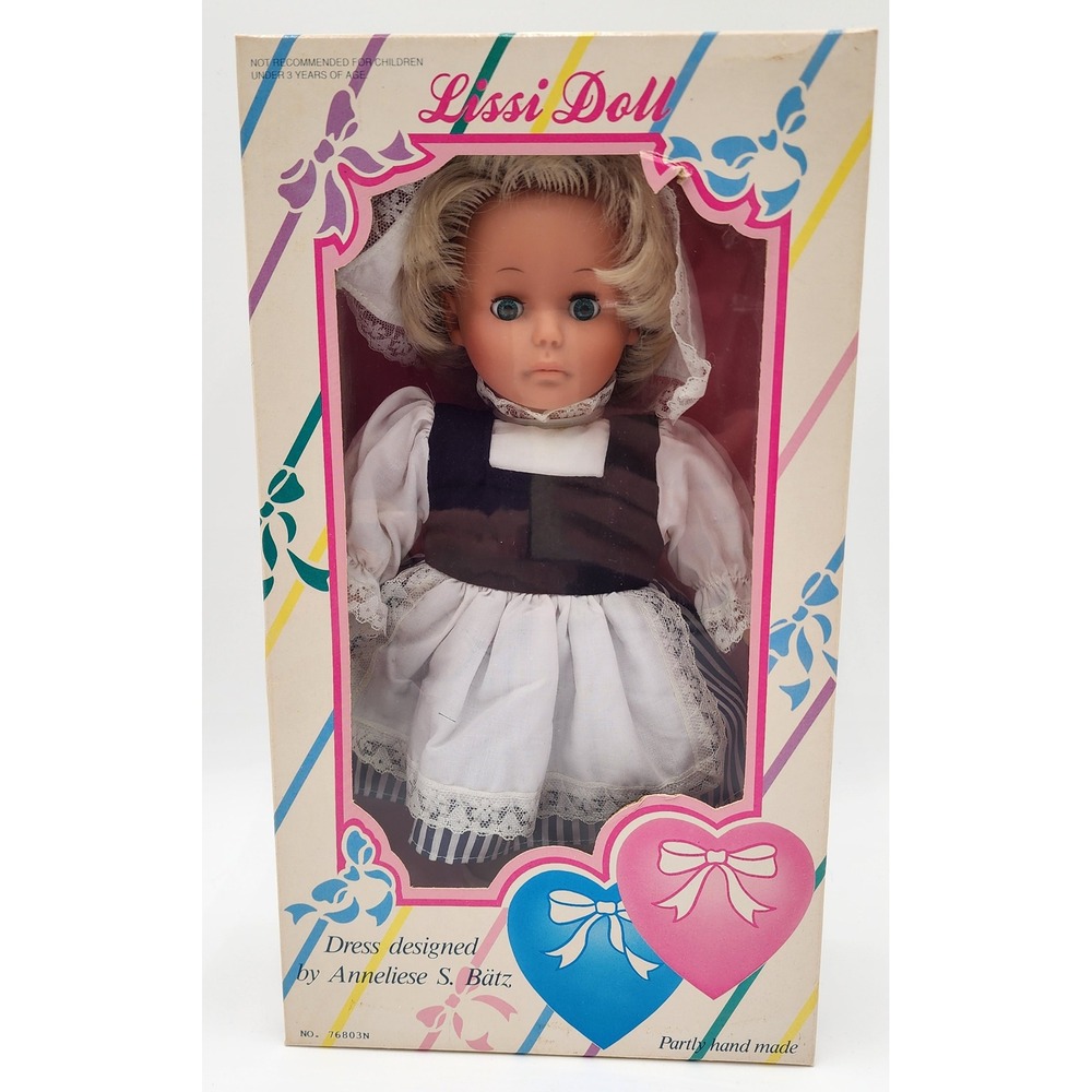 Lissi Doll Two‎ Hearts Collection Anneliese Batz Vintage German Factory 76803N